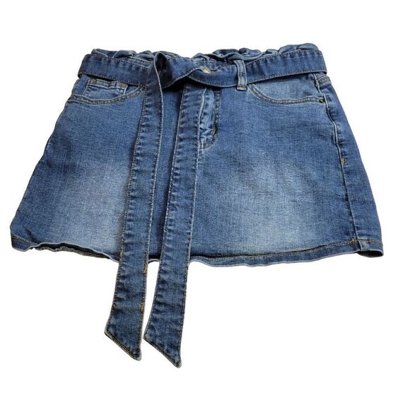Angel Kiss Denim Collection skirt with Belt S - Picture 1 of 5